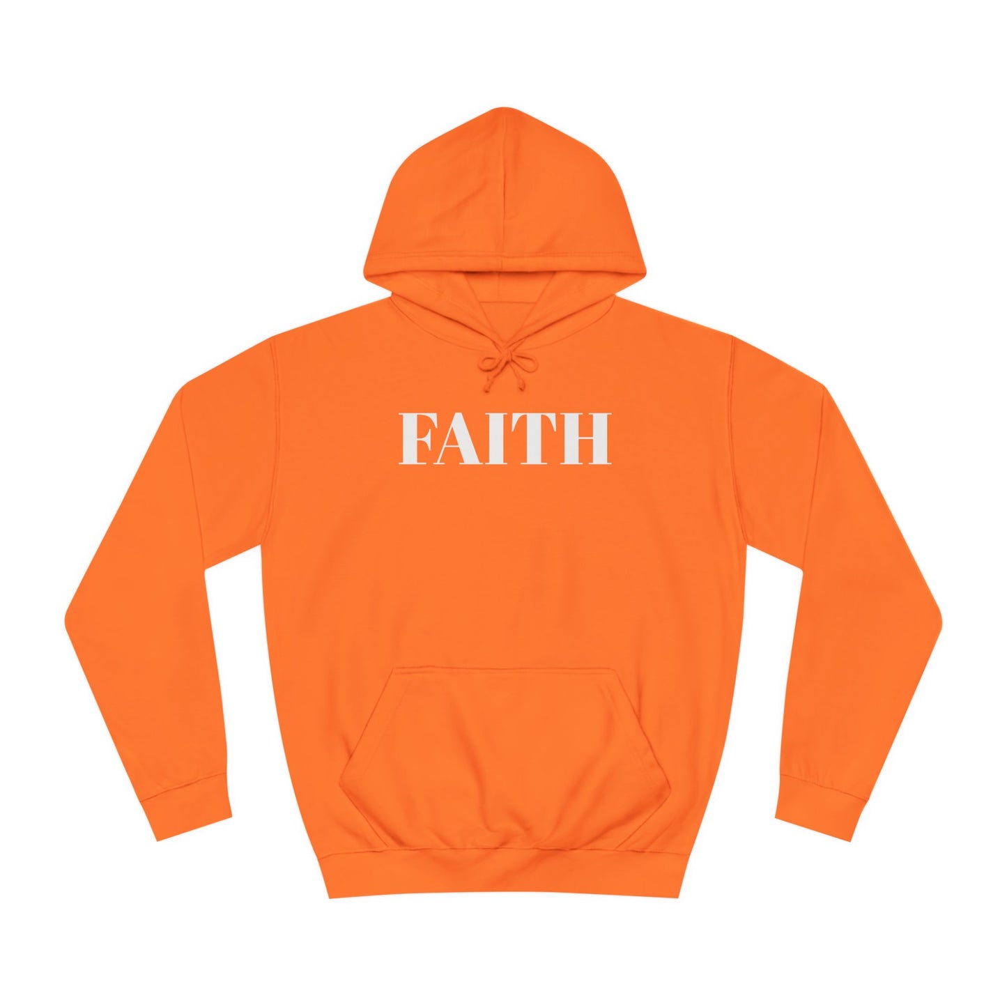 Unisex College Hoodie- Faith