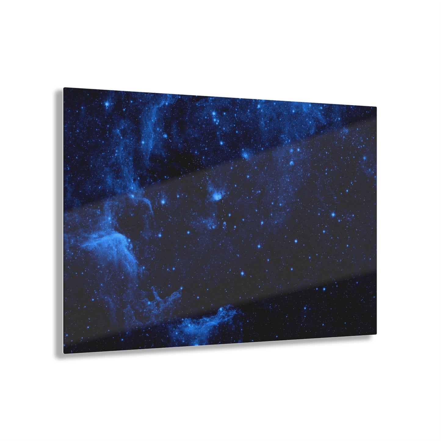 Acrylic Prints Wall Art-Blue Galaxy