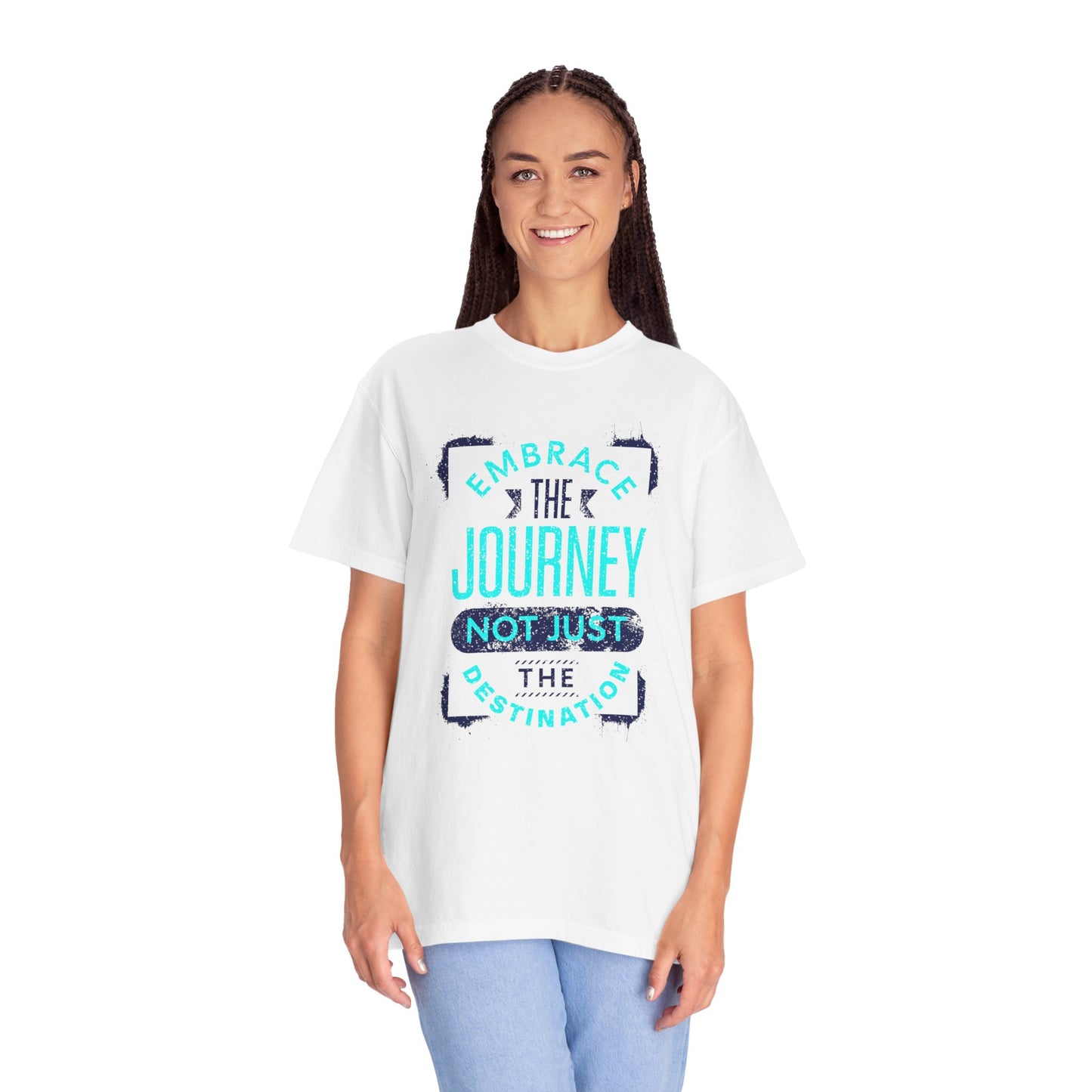 Unisex CottonT-shirt-Embrace the Journey