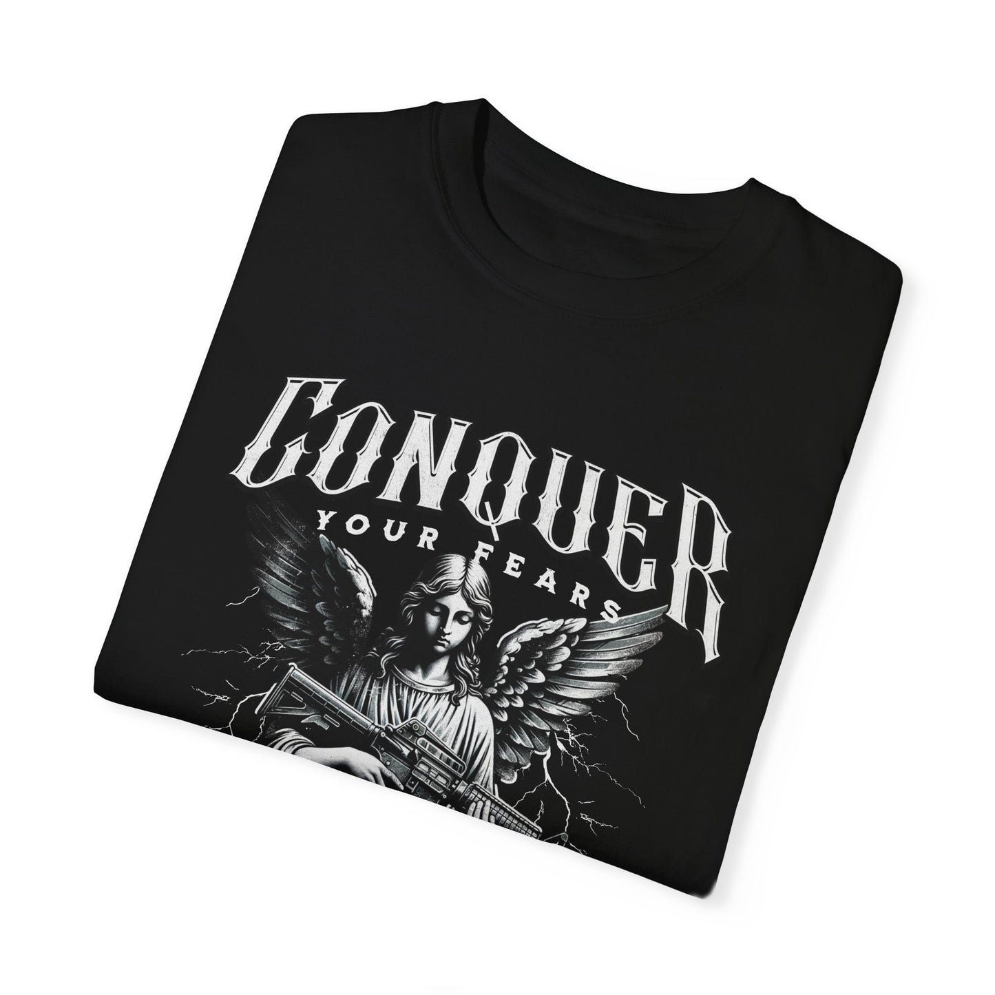 Unisex Cotton T-shirt-Conquer Your Fears