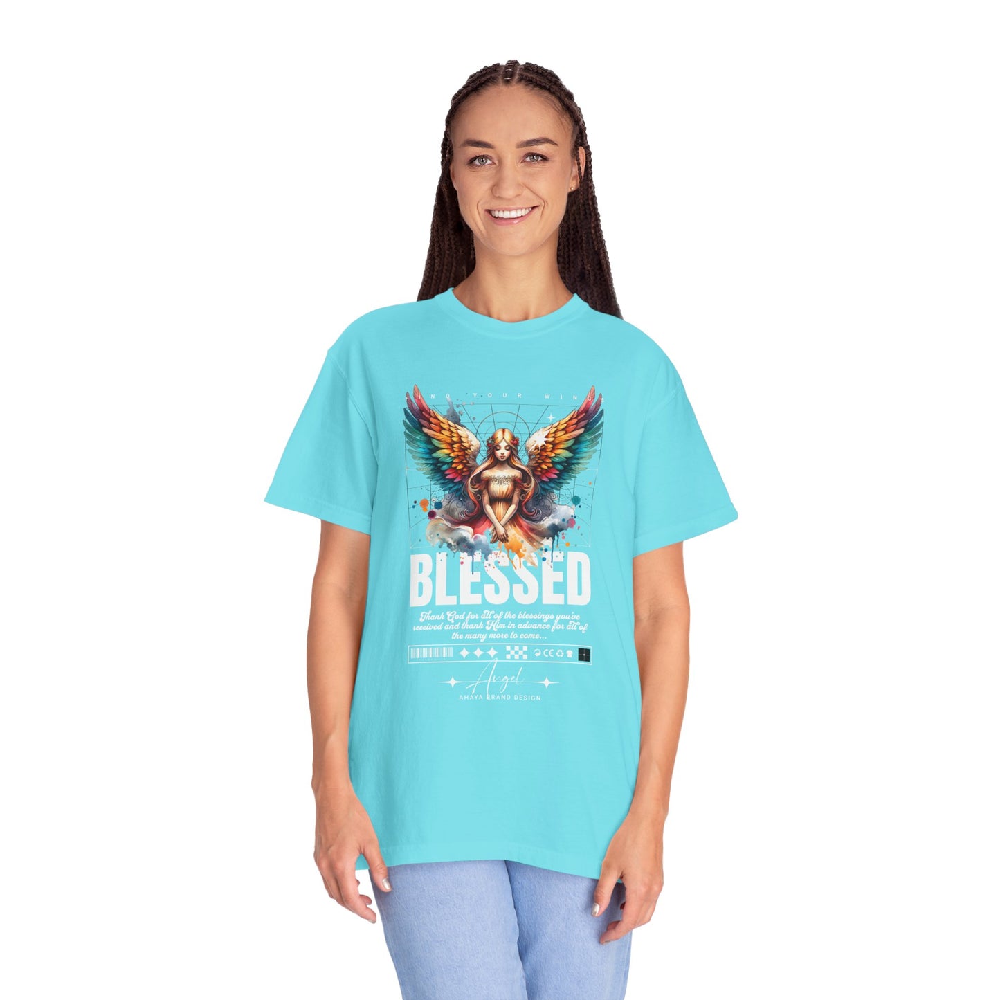 Unisex Cotton T-shirt-Blessed