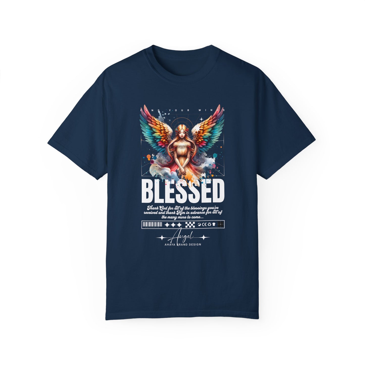 Unisex Cotton T-shirt-Blessed