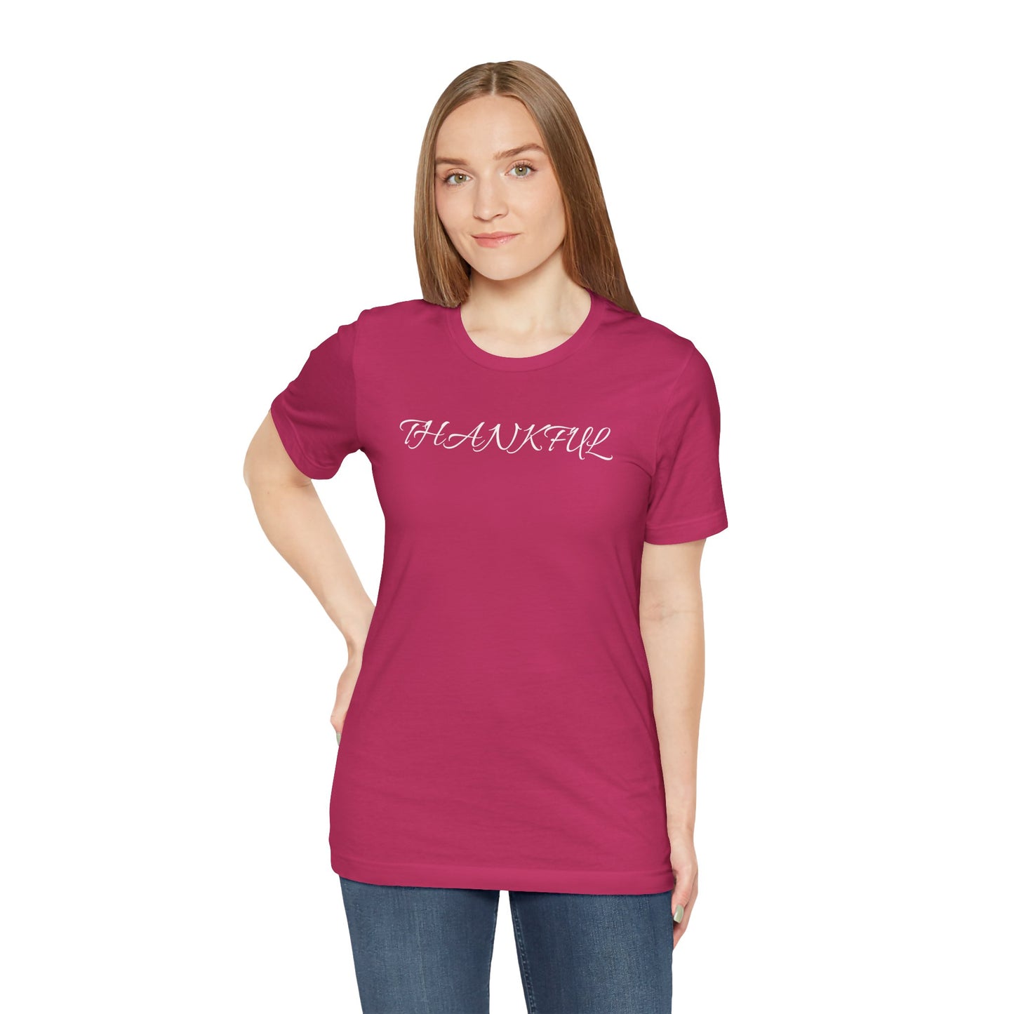 Unisex Short Sleeve T-Shirt-Thankful