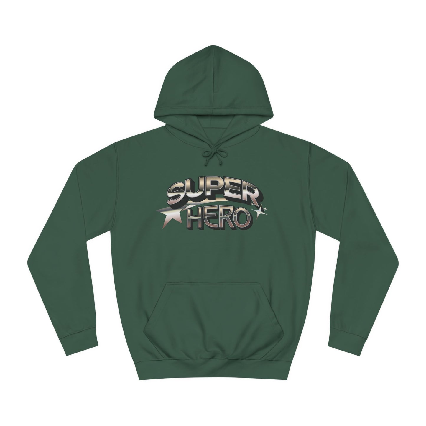 Unisex College Hoodie-Super Hero