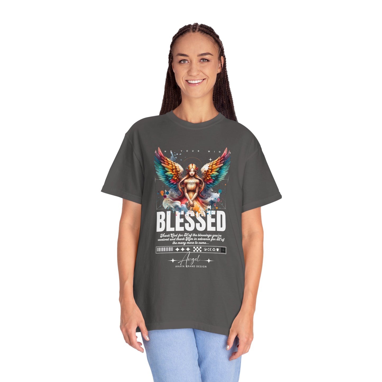 Unisex Cotton T-shirt-Blessed