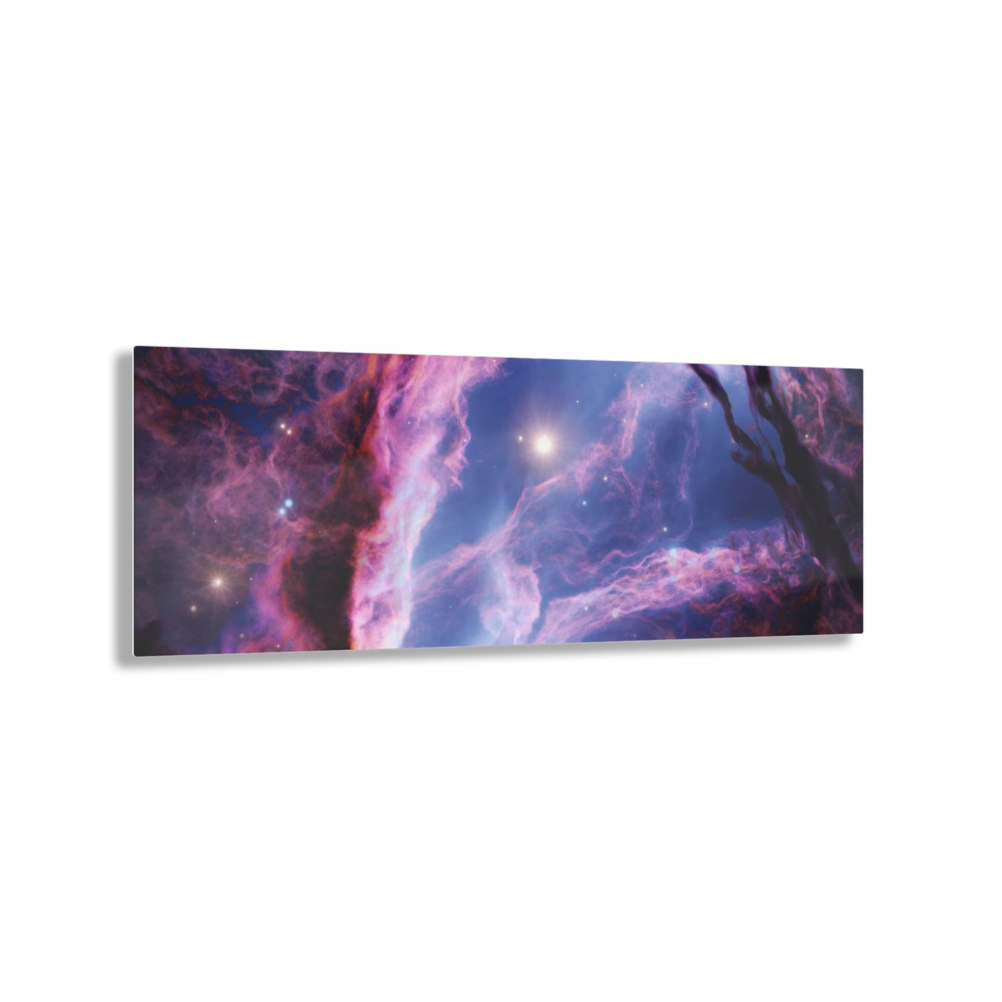 Acrylic Print Wall Art-Pink Universe