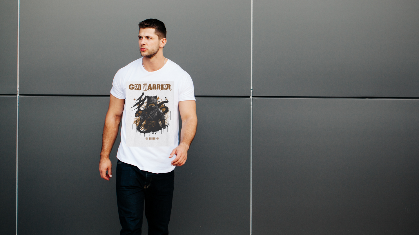 Unisex Cotton T-shirt-God Warrior