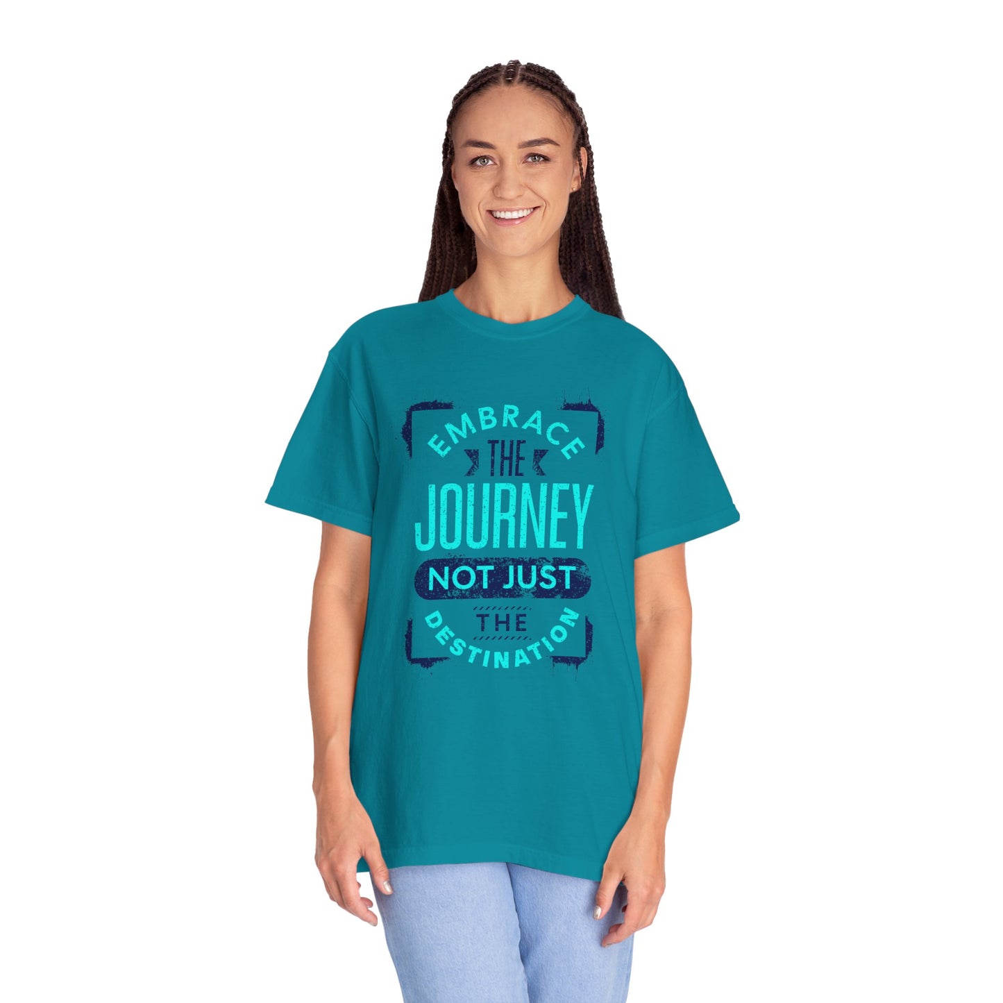 Unisex CottonT-shirt-Embrace the Journey