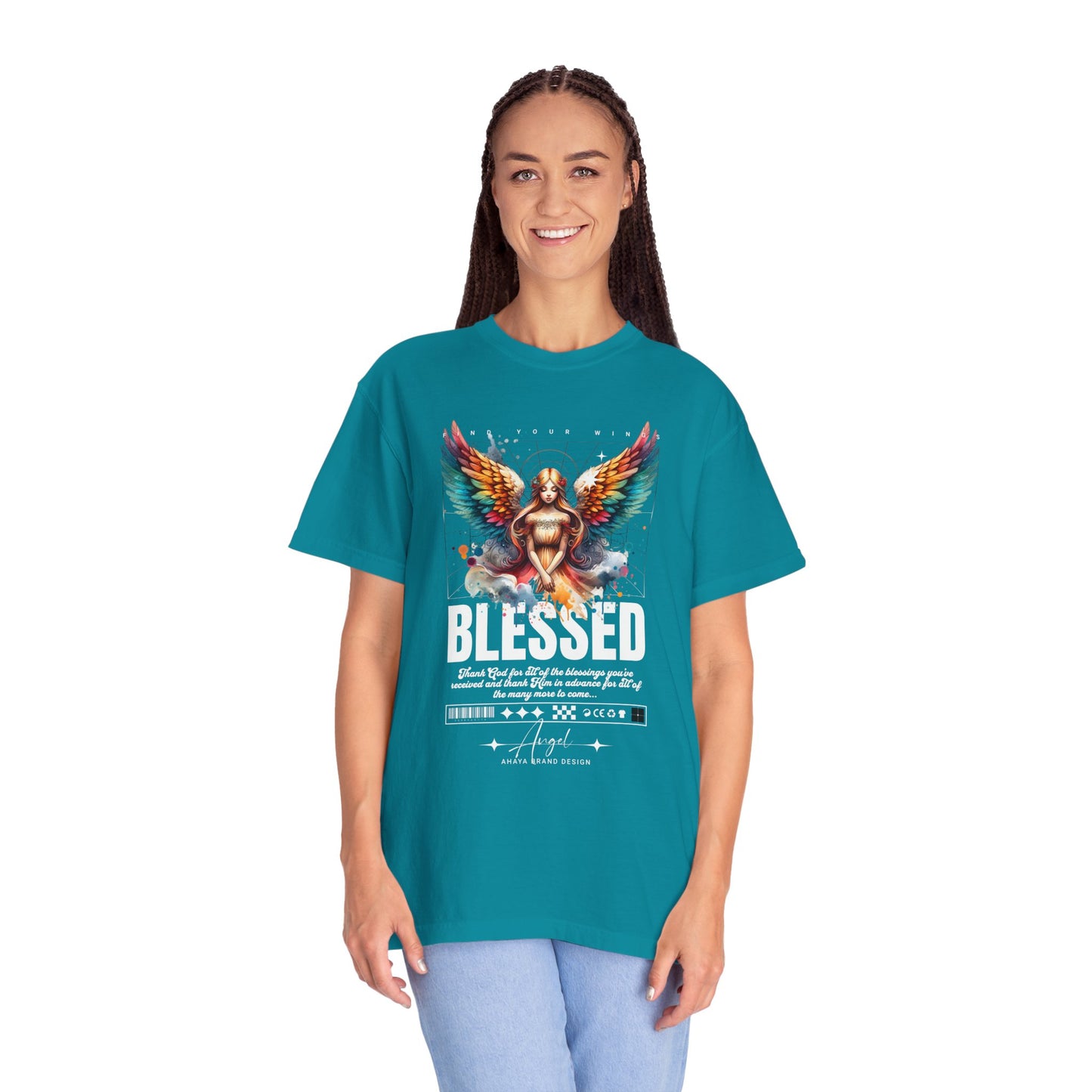 Unisex Cotton T-shirt-Blessed