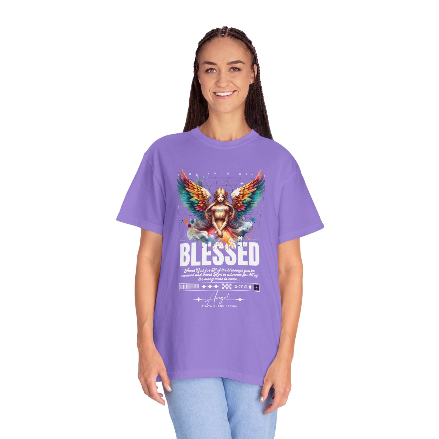 Unisex Cotton T-shirt-Blessed