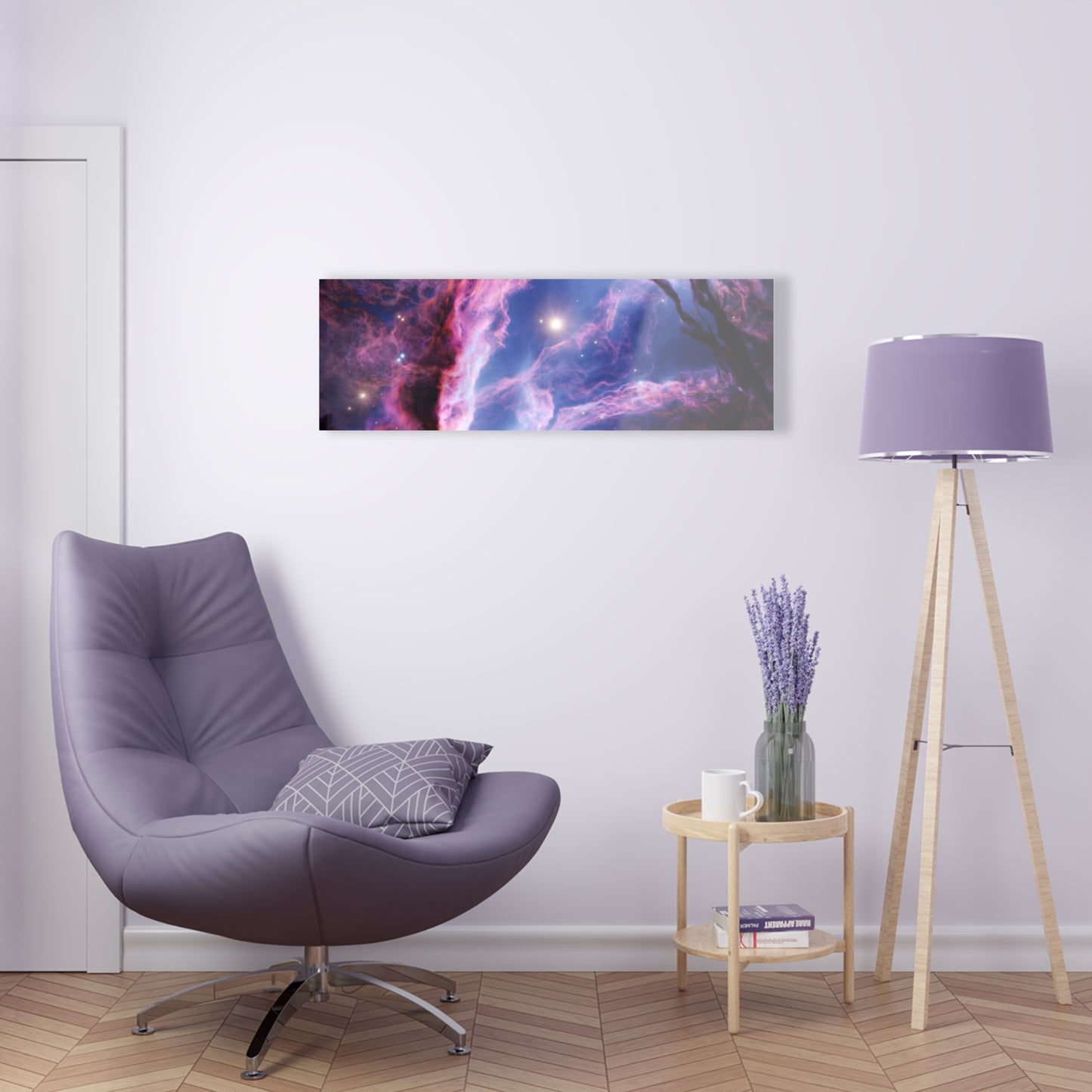 Acrylic Print Wall Art-Pink Universe