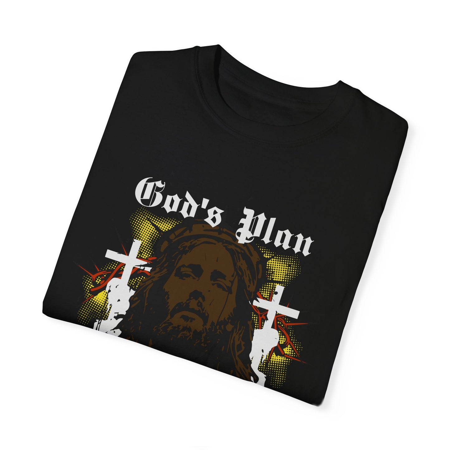 Unisex Cotton T-shirt-Gods Plan