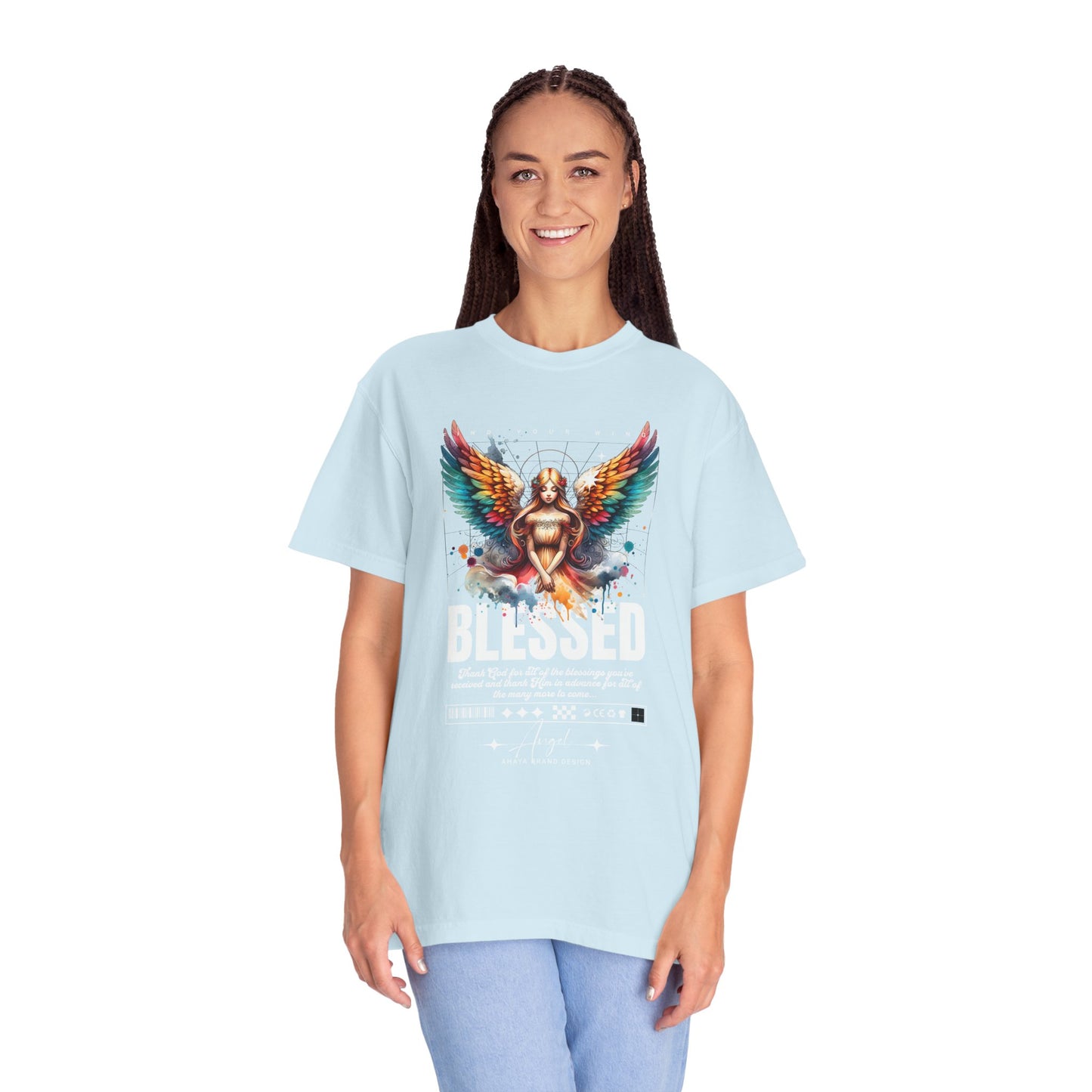 Unisex Cotton T-shirt-Blessed