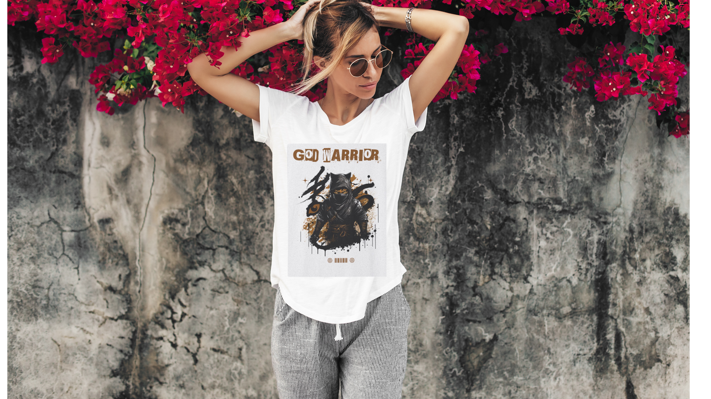 Unisex Cotton T-shirt-God Warrior