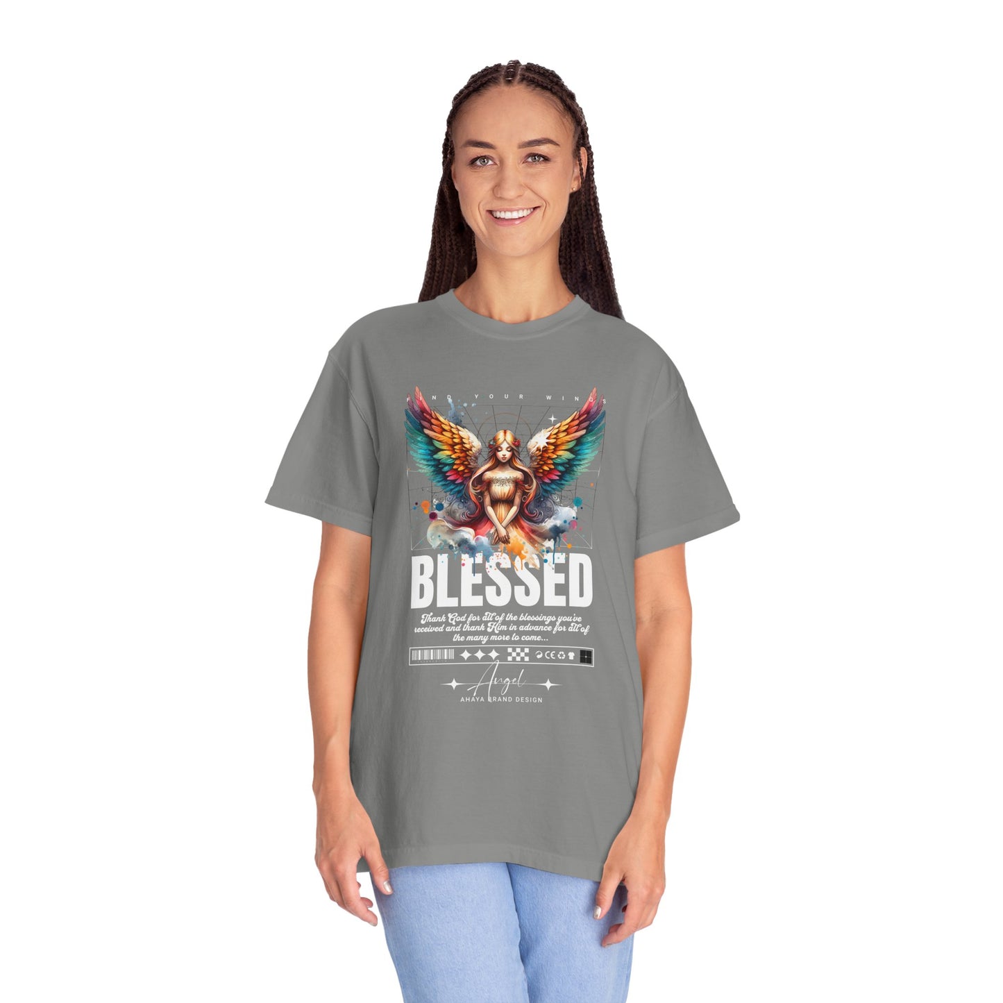 Unisex Cotton T-shirt-Blessed