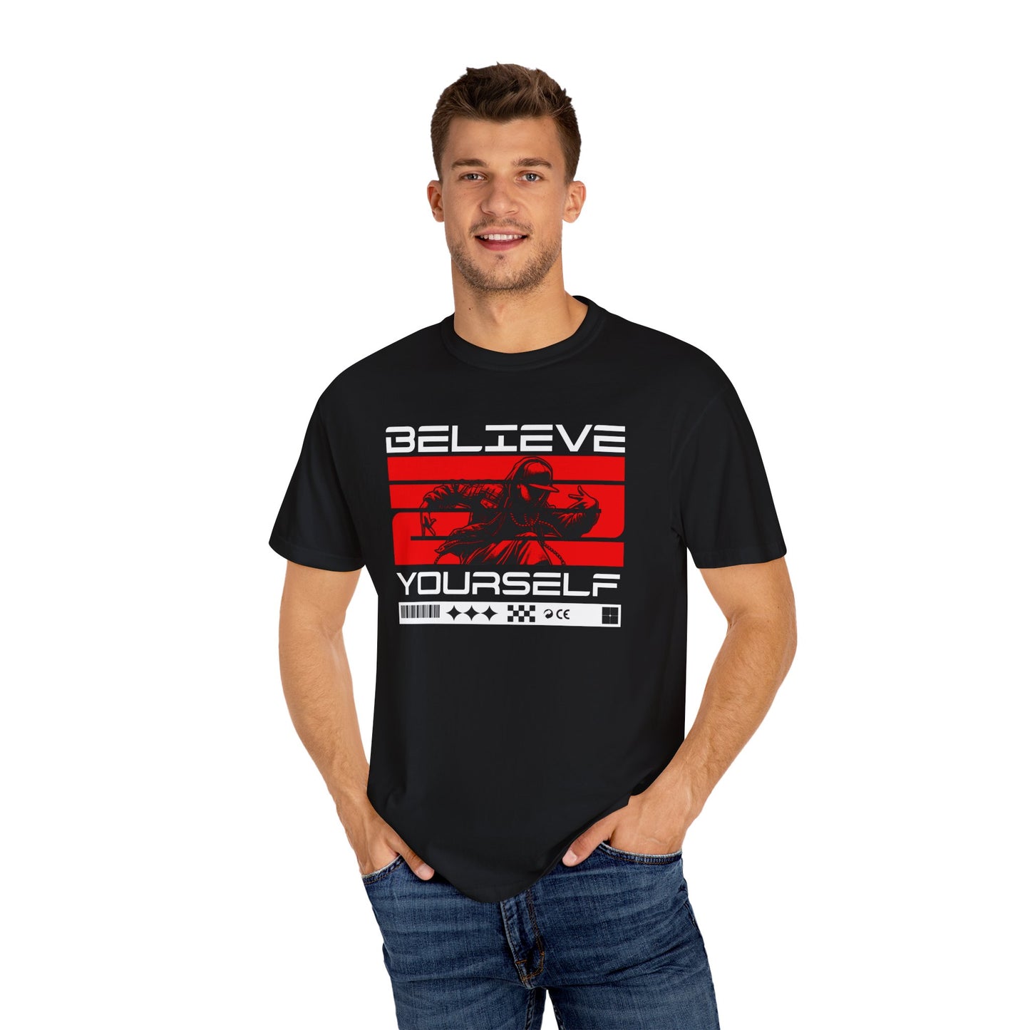 Cotton T-shirt-Believe In Yourself