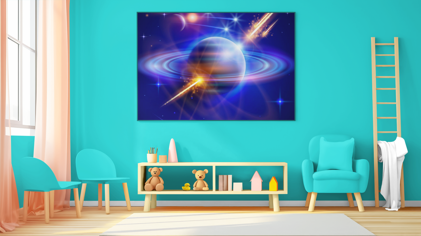 Acrylic Prints Wall Art-Saturn