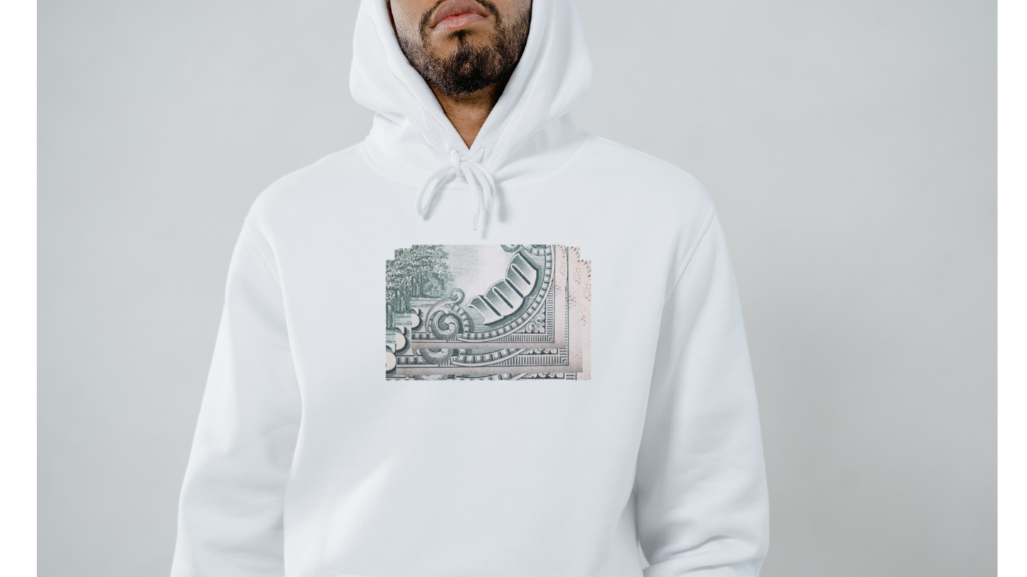 Cotton Sweatshirt-Law of Attraction Money Hoodie