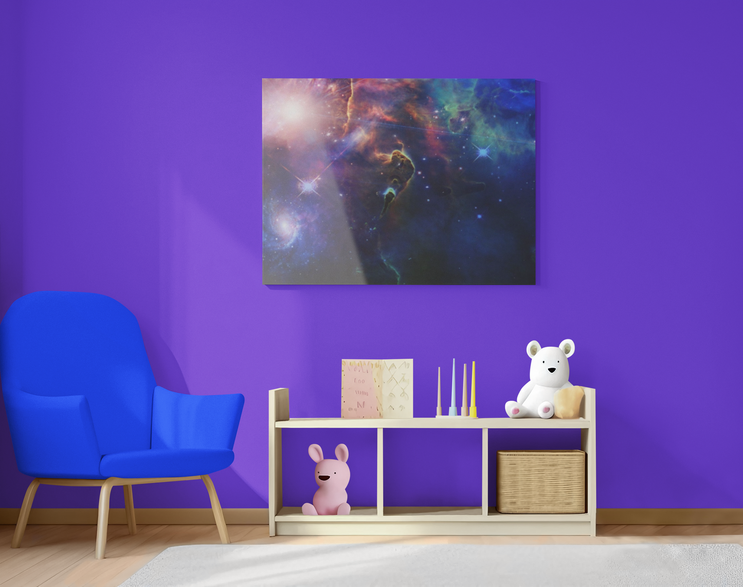 Acrylic Prints Wall Art- Galaxy Wall Art Home Office Decor